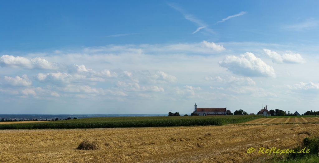Panorama mit Kloster Elchingen
