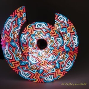 LIghtpainting in Schneckenform